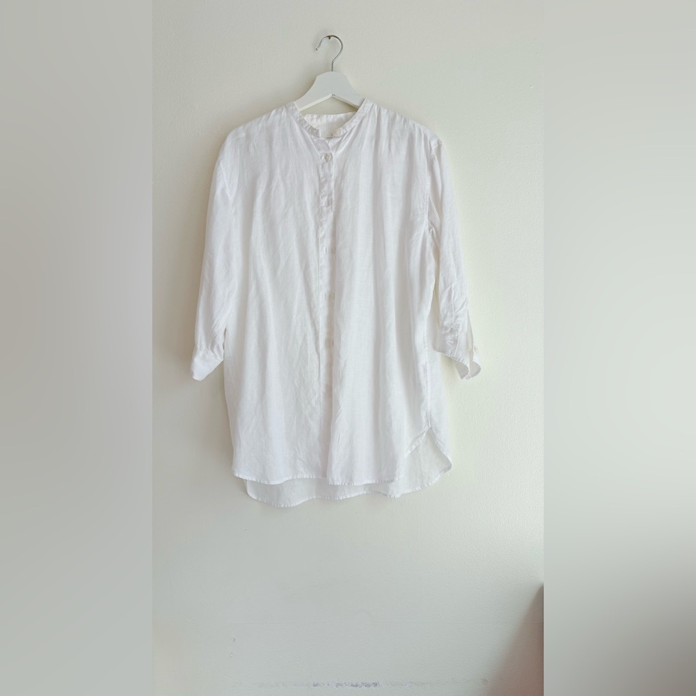 Muji White Blouse